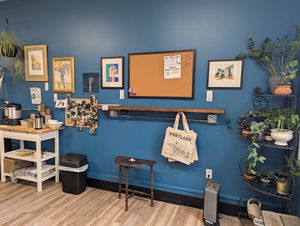 interior at Catscratch Co-op in Portland