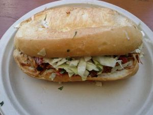 torta at Plant Food for People in Los Angeles