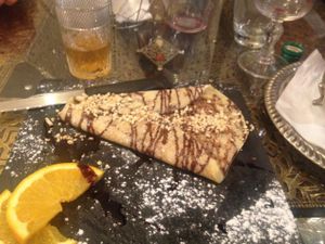 Vegan crêpes! at Le Touareg in Colmar