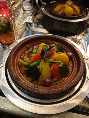 Tajine aux légumes at Le Touareg in Colmar