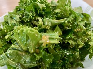 Closeup of salad  at Christopher's Kitchen in West Palm Beach