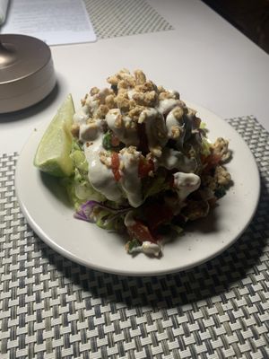 Raw taco  at Christopher's Kitchen in West Palm Beach