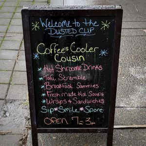   at The Dusted Cup in Portland