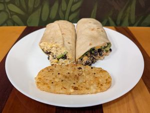 Tofu Scramble at The Dusted Cup in Portland