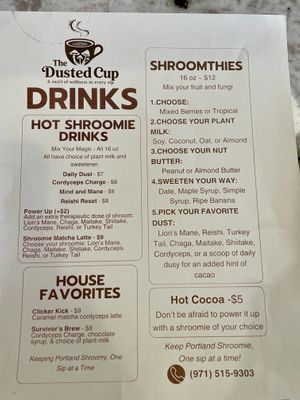 Drinks   at The Dusted Cup in Portland