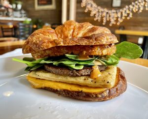 Breakfast Sammy   at The Dusted Cup in Portland