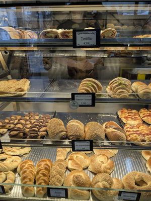 Sweet baked goods at Late Bäckerei Konditorei in Wien