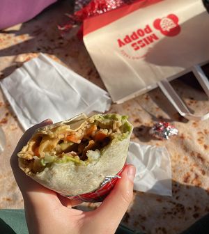 Tokyo burrito   at Miss Poppy in Padua