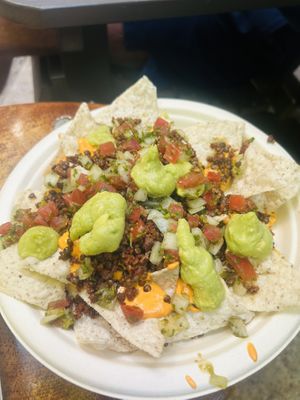 Loaded nachos  at Supernatural Kitchen in Miami Beach
