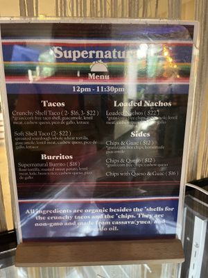   at Supernatural Kitchen in Miami Beach