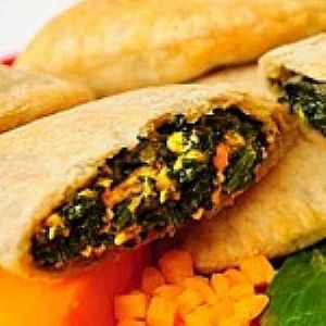 Spinach Patty at Island Pizzeria in Tacoma