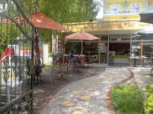 restaurant-outside at Loving Hut Pension in St Kanzian