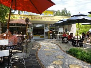 Photos from our stay at the Loving Hut Hotel in Austria, August 2014. at Loving Hut Pension in St Kanzian