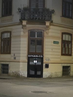 Entry at Bangkok-Eck in Steiermark