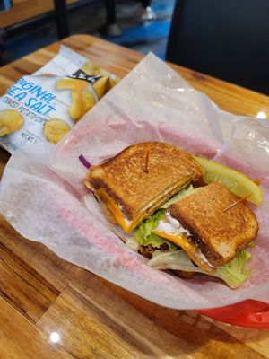 "The Regular" sandwich at Lazy Cow Creamery in Cookeville