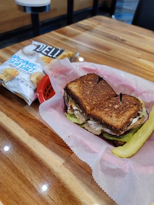"The Fancy" sandwich at Lazy Cow Creamery in Cookeville