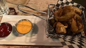 Onion Rings at DIX Lounge in Vancouver