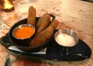 Swap Chick'n Strips at DIX Lounge in Vancouver