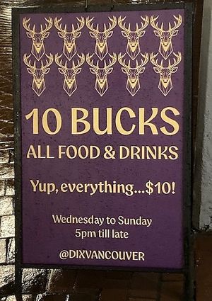  at DIX Lounge in Vancouver