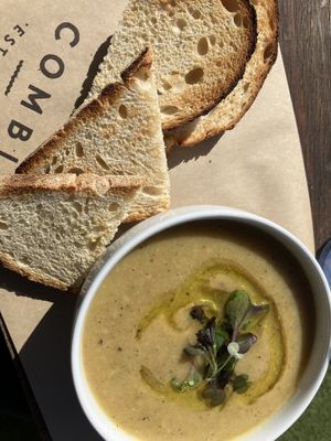 Soup  at Combi in Elwood