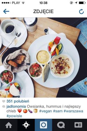 Vegan brunch at SAM - Powisle in Warsaw