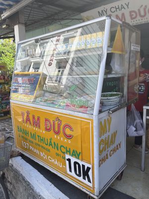   at Banh Mi Chay Tam Duc in Hue