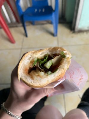   at Banh Mi Chay Tam Duc in Hue