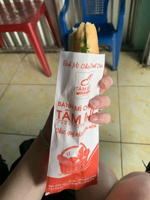  at Banh Mi Chay Tam Duc in Hue