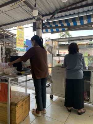   at Banh Mi Chay Tam Duc in Hue