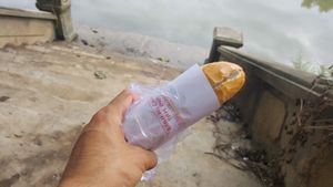 Quick delicious breakfast on the go at Banh Mi Chay Tam Duc in Hue