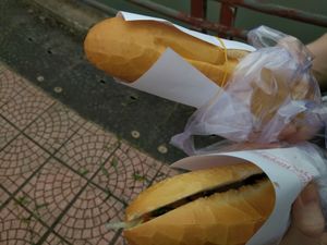 Best banh in town at Banh Mi Chay Tam Duc in Hue