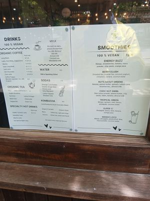 Dranks at Veggie Vie Hahndorf in Adelaide