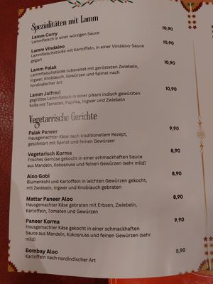 Lunch at Maharaja Alzenau in Bayern