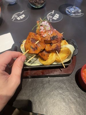 Vegan Anticuchos   at LIM - Paprika in Lima