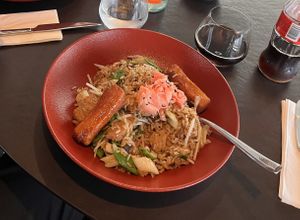 Rice, soy, vegetables    at LIM - Paprika in Lima