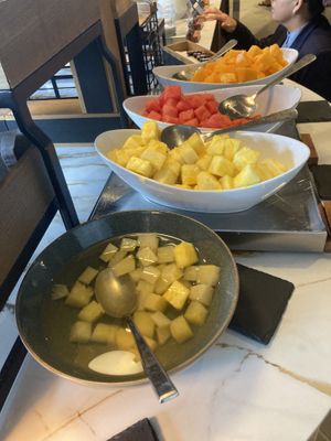Fruit ad part of breakfast buffet  at LIM - Paprika in Lima