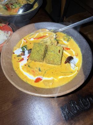 Yellow curry   at Kruk in London