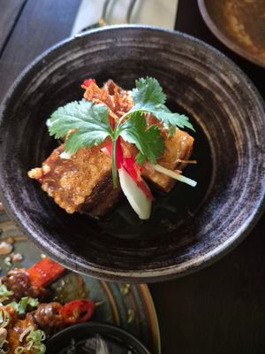 Vegan Prk Belly - Delicious! at Kruk in London