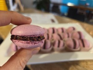 Macarones at KOKORO VEGAN BAR in Cecina