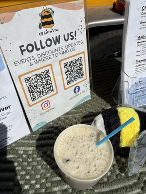 Dirty London Fog  at CB Coffee and Tea in Pensacola