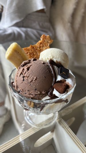 Parfait   at Stope. Vegan Cafe in Kyoto