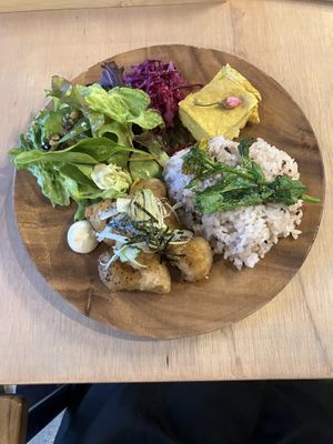   at Stope. Vegan Cafe in Kyoto