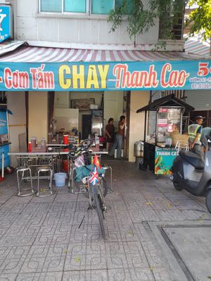 Sign outside at Thanh Cao in Ho Chi Minh City