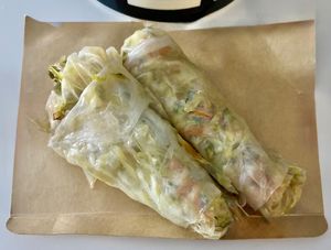 Summer rolls  at Kcal Restaurant - Motor City in Dubai