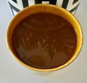 Lentil soup  at Kcal Restaurant - Motor City in Dubai