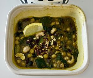 Three bean bowl at Kcal Restaurant - Motor City in Dubai