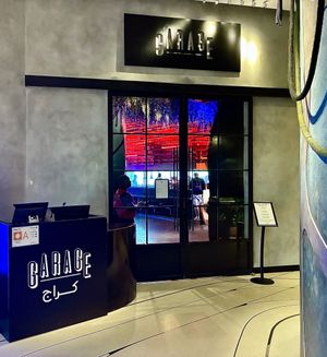 The venue  at Garage Restaurant in Abu Dhabi
