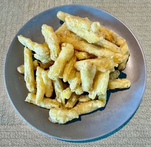 Tempura fries  at Garage Restaurant in Abu Dhabi