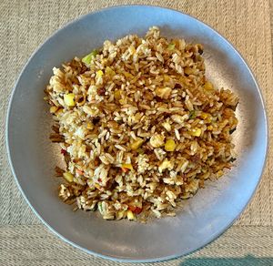 Pineapple fried rice  at Garage Restaurant in Abu Dhabi