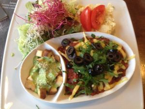 bakładoro - bacquadoro - best eggplant in town at Vege Miasto in Warsaw